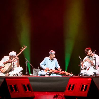 Ustad Noor Bakhsh (na sredini)