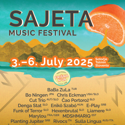 Sajeta 2025, tretjič