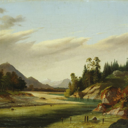 Marko Pernhart - Sava s Šmarno goro