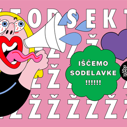 Rina Barbarić - vabilo za sodelovanje pri Sektorju Ž, 2020