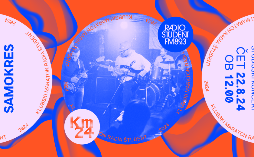 Klubski maraton 2024: Samokres v živo na Radiu Študent