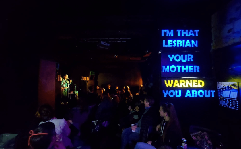 I'm that lesbian your mother warned you about.