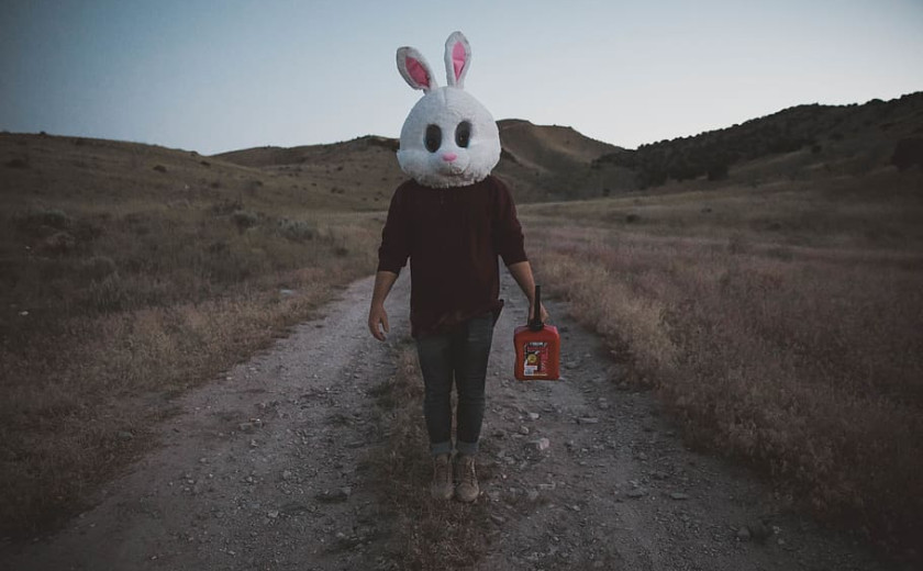 Zajec le požigalec :0